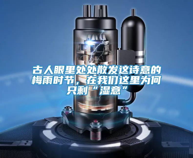 古人眼里處處散發(fā)這詩意的梅雨時節(jié)，在我們這里為何只?！皾褚狻?></div>
								<div   id=