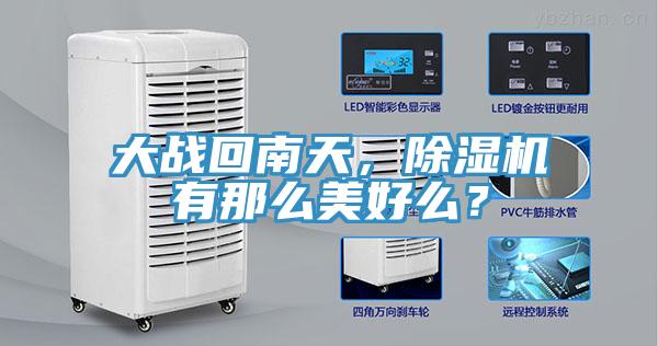 大戰(zhàn)回南天，除濕機(jī)有那么美好么？