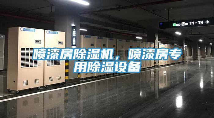 噴漆房除濕機，噴漆房專用除濕設備