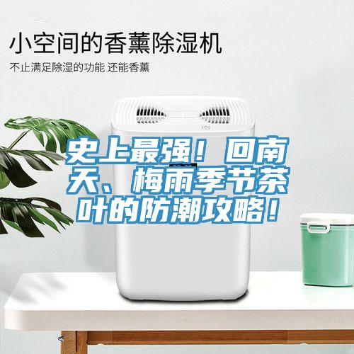 史上最強(qiáng)！回南天、梅雨季節(jié)茶葉的防潮攻略！