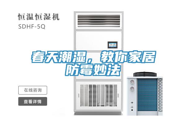 春天潮濕，教你家居防霉妙法
