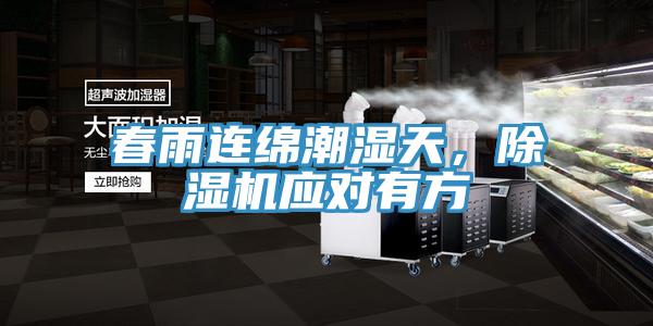 春雨連綿潮濕天，除濕機(jī)應(yīng)對(duì)有方
