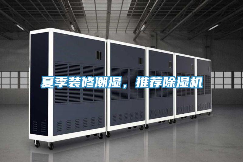 夏季裝修潮濕，推薦除濕機