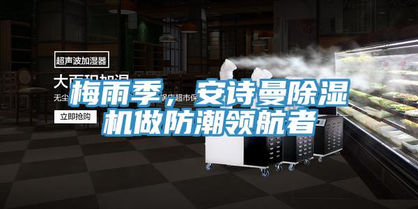 梅雨季，安詩曼除濕機做防潮領航者