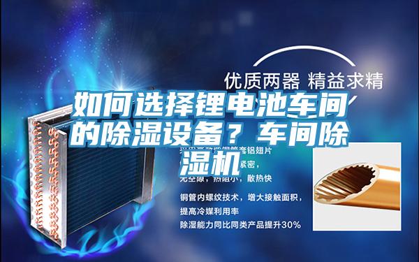 如何選擇鋰電池車間的除濕設(shè)備？車間除濕機