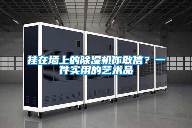 掛在墻上的除濕機(jī)你敢信？一件實用的藝術(shù)品