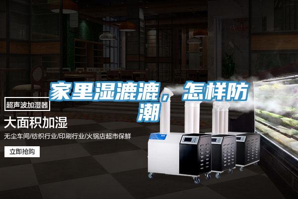 家里濕漉漉，怎樣防潮