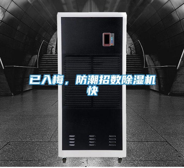 已入梅，防潮招數(shù)除濕機(jī)快