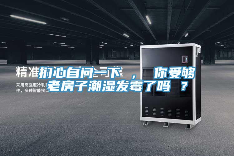捫心自問一下 ， 你受夠老房子潮濕發(fā)霉了嗎 ？