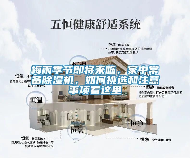 梅雨季節(jié)即將來臨，家中常備除濕機(jī)，如何挑選和注意事項(xiàng)看這里