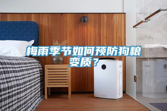 梅雨季節(jié)如何預(yù)防狗糧變質(zhì)？