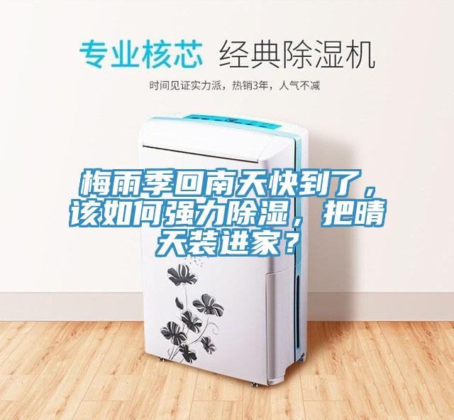 梅雨季回南天快到了，該如何強(qiáng)力除濕，把晴天裝進(jìn)家？