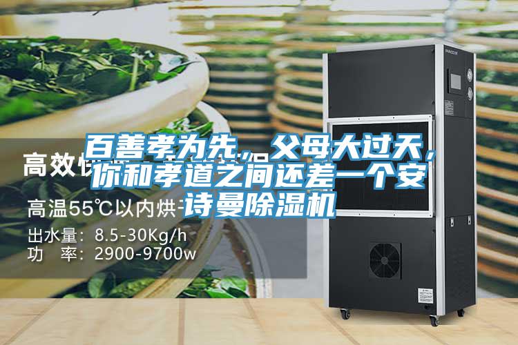 百善孝為先，父母大過(guò)天，你和孝道之間還差一個(gè)安詩(shī)曼除濕機(jī)