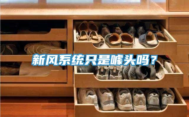 新風(fēng)系統(tǒng)只是噱頭嗎？