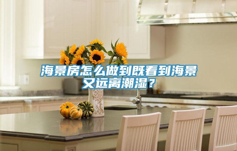 海景房怎么做到既看到海景又遠離潮濕？