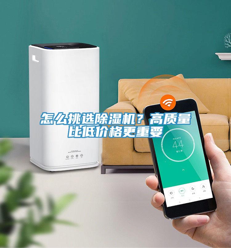 怎么挑選除濕機？高質量比低價格更重要