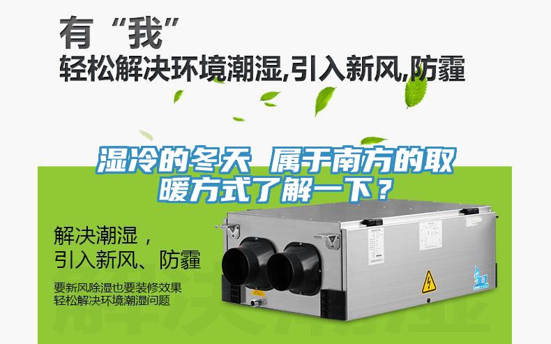 濕冷的冬天 屬于南方的取暖方式了解一下？