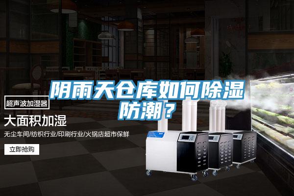 陰雨天倉(cāng)庫(kù)如何除濕防潮？