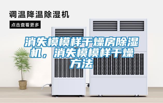 消失模模樣干燥房除濕機，消失模模樣干燥方法
