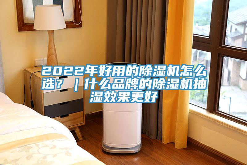 2022年好用的除濕機怎么選？｜什么品牌的除濕機抽濕效果更好