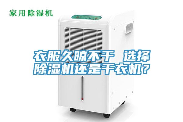 衣服久晾不干 選擇除濕機還是干衣機？