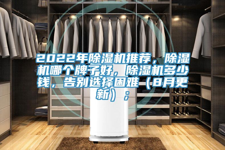 2022年除濕機推薦，除濕機哪個牌子好，除濕機多少錢，告別選擇困難（8月更新）；