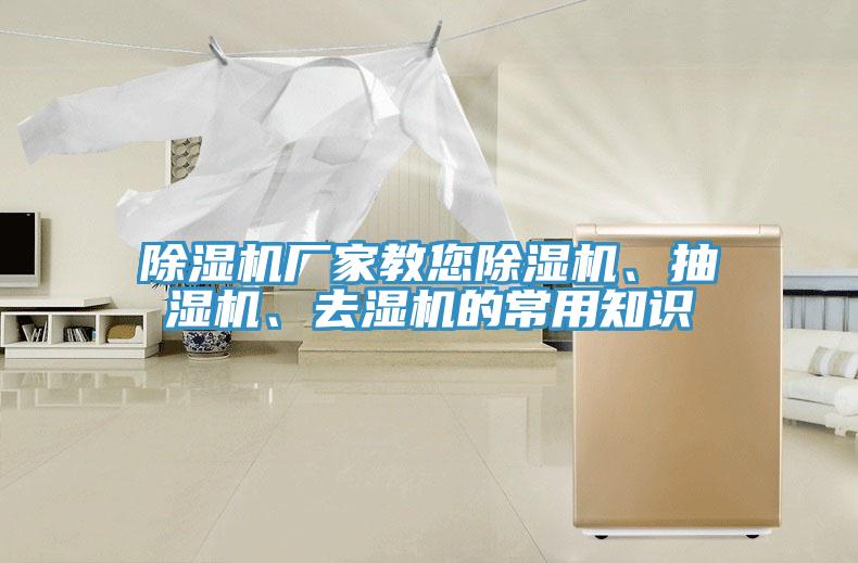 除濕機(jī)廠家教您除濕機(jī)、抽濕機(jī)、去濕機(jī)的常用知識