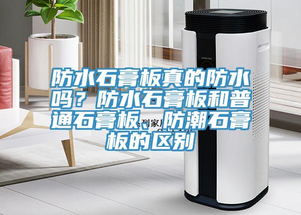 防水石膏板真的防水嗎？防水石膏板和普通石膏板、防潮石膏板的區(qū)別