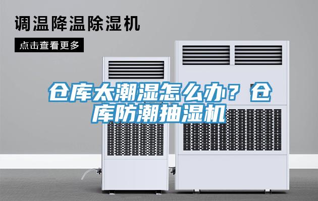 倉庫太潮濕怎么辦？倉庫防潮抽濕機