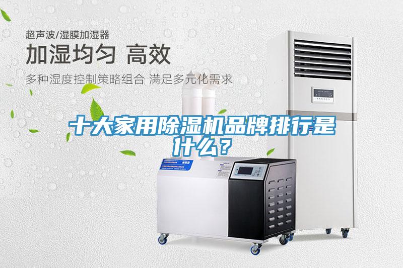 十大家用除濕機(jī)品牌排行是什么？
