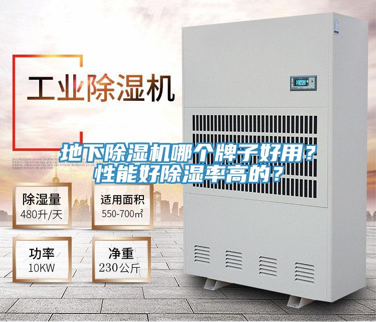 地下除濕機哪個牌子好用？性能好除濕率高的？