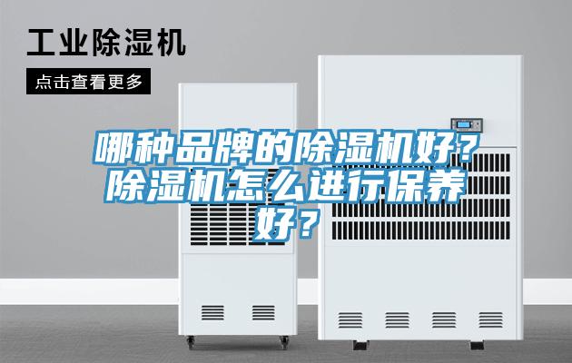 哪種品牌的除濕機(jī)好？除濕機(jī)怎么進(jìn)行保養(yǎng)好？