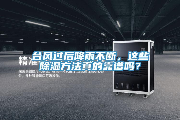 臺風(fēng)過后降雨不斷，這些除濕方法真的靠譜嗎？