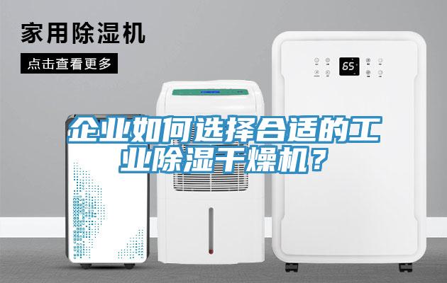 企業(yè)如何選擇合適的工業(yè)除濕干燥機(jī)？