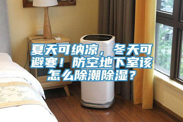 夏天可納涼，冬天可避寒！防空地下室該怎么除潮除濕？