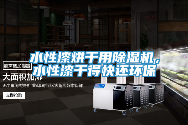 水性漆烘干用除濕機(jī)，水性漆干得快還環(huán)保