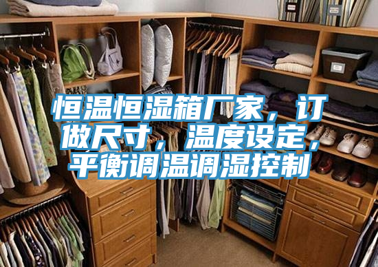 恒溫恒濕箱廠家，訂做尺寸，溫度設(shè)定，平衡調(diào)溫調(diào)濕控制