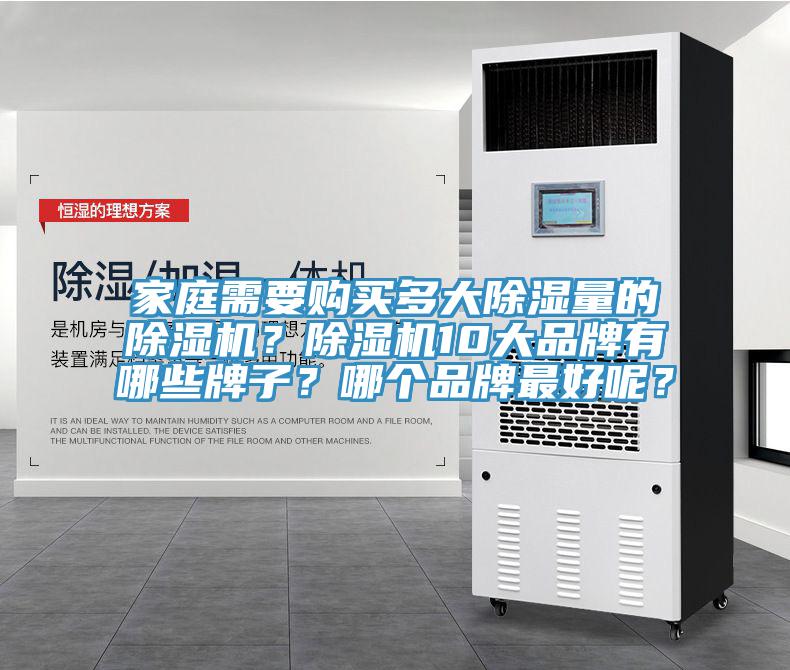 家庭需要購買多大除濕量的除濕機？除濕機10大品牌有哪些牌子？哪個品牌最好呢？