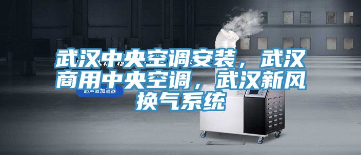武漢中央空調(diào)安裝，武漢商用中央空調(diào)，武漢新風(fēng)換氣系統(tǒng)