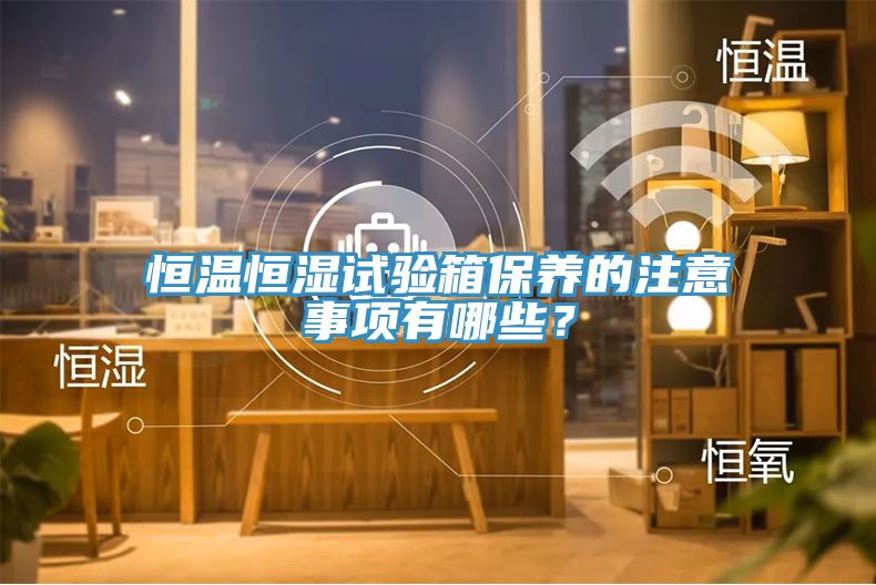 恒溫恒濕試驗(yàn)箱保養(yǎng)的注意事項(xiàng)有哪些？
