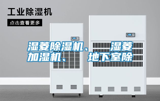 濕菱除濕機、  濕菱加濕機、  地下室除