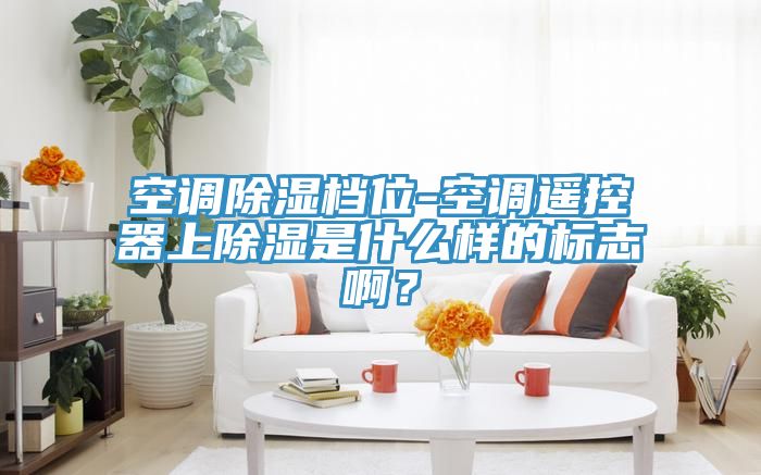 空調除濕檔位-空調遙控器上除濕是什么樣的標志?。?></div>
								<div   id=