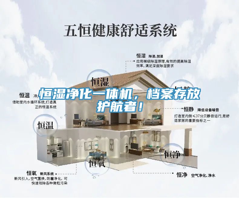 恒濕凈化一體機，檔案存放護航者！
