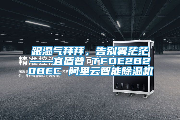 跟濕氣拜拜，告別霧茫?！硕芷?TFDE2B20BEC 阿里云智能除濕機(jī)