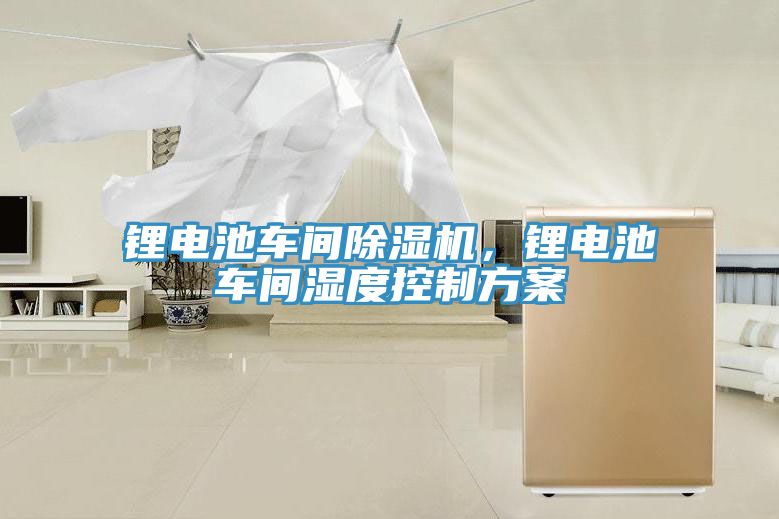 鋰電池車間除濕機(jī)，鋰電池車間濕度控制方案