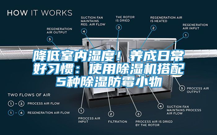 降低室內(nèi)濕度！養(yǎng)成日常好習(xí)慣：使用除濕機搭配5種除濕防霉小物