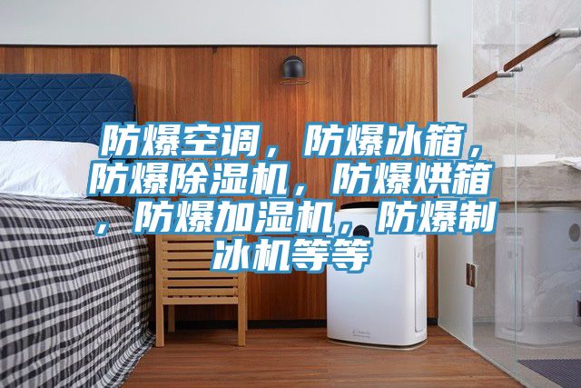 防爆空調(diào)，防爆冰箱，防爆除濕機，防爆烘箱，防爆加濕機，防爆制冰機等等