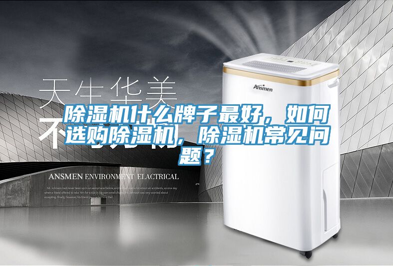 除濕機什么牌子最好，如何選購除濕機，除濕機常見問題？