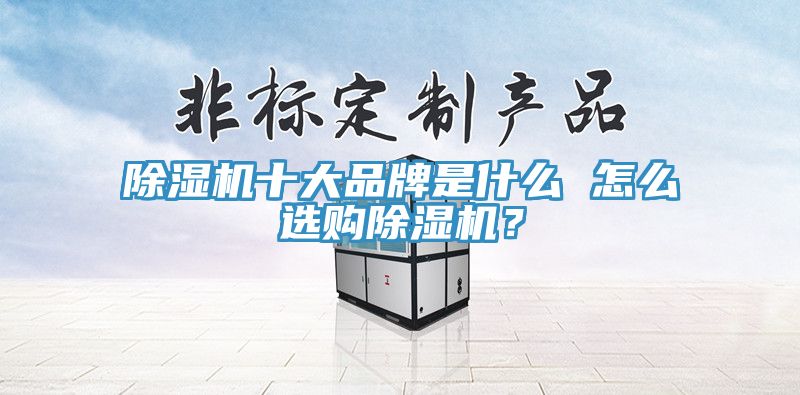 除濕機十大品牌是什么 怎么選購除濕機？