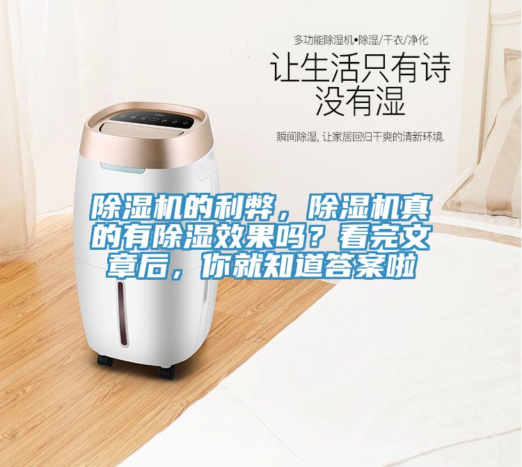 除濕機的利弊，除濕機真的有除濕效果嗎？看完文章后，你就知道答案啦